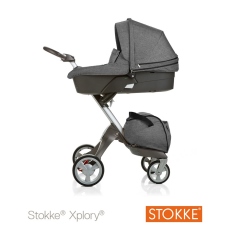 Passeggino Duo Stokke Xplory V5 Duo collezione 2014 Black Melange