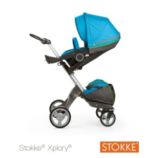 Passeggino Quattro Ruote Stokke Xplory V5 collezione 2014 Urban Blue