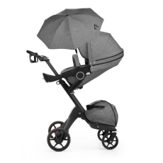 Passeggino Quattro Ruote Stokke Xplory Black V5 collezione 2017 Black Melange