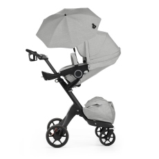 Passeggino Quattro Ruote Stokke Xplory Black V5 collezione 2017 Grey Melange