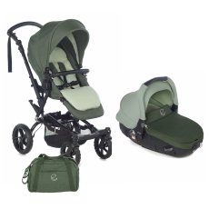 Passeggino Duo Jan Duo Crosswalk R Matrix Light 2 collezione 2021 Forest Green