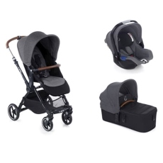 Passeggino Trio Jan Trio Kendo Micro Koos iSize collezione 2019 Jet Black