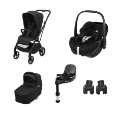 Passeggino Trio Maxi-Cosi Trio Leona2 collezione 2025 Twillic Black