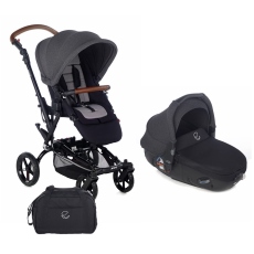 Passeggino Duo Jan Duo Epic Matrix Light 2 collezione 2021 Cold Black