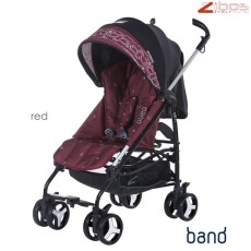Passeggino Leggero Zibos Slim collezione 2016 Bandana Red