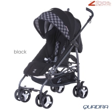 Passeggino Leggero Zibos Slim collezione 2016 Quadra Black