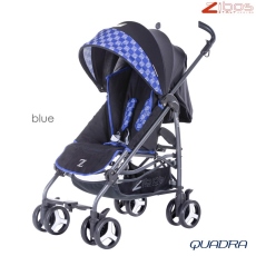 Passeggino Leggero Zibos Slim collezione 2016 Quadra Blu