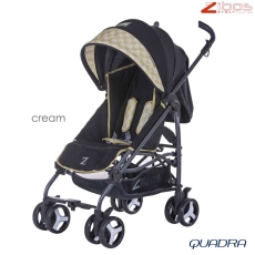 Passeggino Leggero Zibos Slim collezione 2016 Quadra Cream