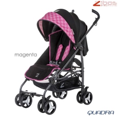 Passeggino Leggero Zibos Slim collezione 2016 Quadra Magenta