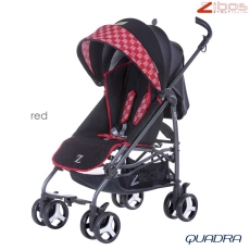 Passeggino Leggero Zibos Slim collezione 2016 Quadra Red