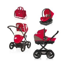Passeggino Trio Brevi Rider Rosso 003