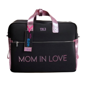 TICI Handmade Zaino Mommy Bag Nero - colore: Nero