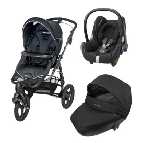 Passeggino Trio Bebe Confort Trio High Trek Black Raven