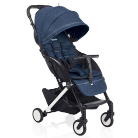 Passeggino Leggero Brevi Scatto Jeans Blu