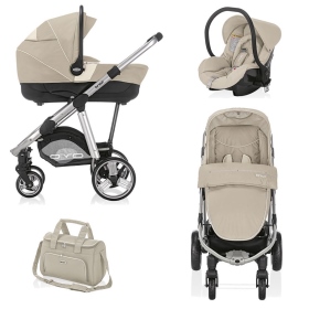 Passeggino Trio Brevi OVO Car Beige