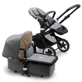 Passeggino Duo Bugaboo Buffalo Classic+ Collection Grey Melange