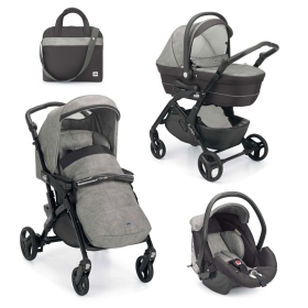 Passeggino Trio Cam Il Mondo Del Bambino Fluido City Smart 653