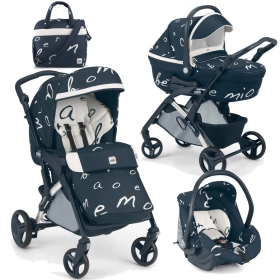 Passeggino Trio Cam Il Mondo Del Bambino Fluido Amore Mio 561