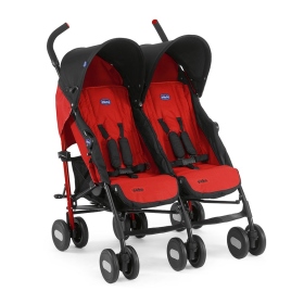 Passeggino Gemellare Chicco Echo Twin Garnet