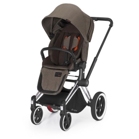 Passeggino Quattro Ruote Cybex PRIAM con seduta LUX Desert Khaki