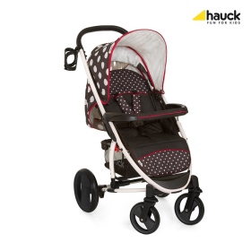 Passeggino Quattro Ruote Hauck Malibu XL Dots Black