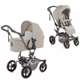 Passeggino Duo Jan Duo Crosswalk Formula Micro Off White