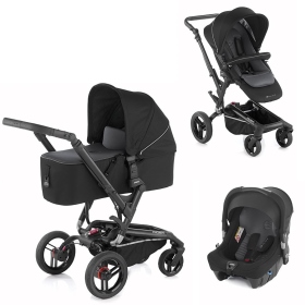 Passeggino Trio Jan Trio Rider Formula Strata Micro Black