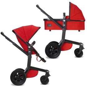 Passeggino Duo Joolz Day Rosso - telaio nero
