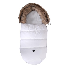 Junama Sacco a pelo per passeggino - colore: Bianco
