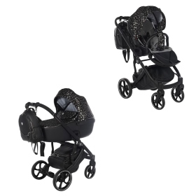 Passeggino Duo Antes Baby Duo Rock Leo Beige Black
