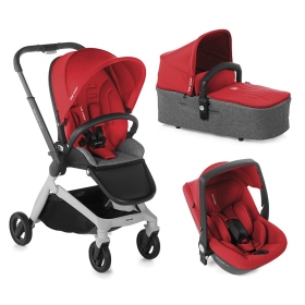 Passeggino Trio Be Cool Push 3 Top Plus One Be Lava