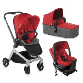 Passeggino Trio Be Cool Push 3 Top Plus One Base Be Lava