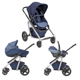 Passeggino Trio Bebe Confort Lila Jade Pebble Pro Nomad Blue