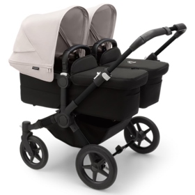 Passeggino Gemellare Bugaboo Donkey 5 Gemellare Misty White