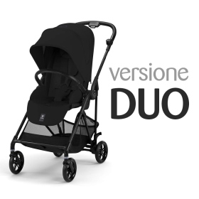 Passeggino Duo Cybex Duo Melio Carbon Magic Black