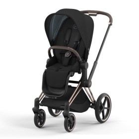 Passeggino Quattro Ruote Cybex e-Priam Deep Black
