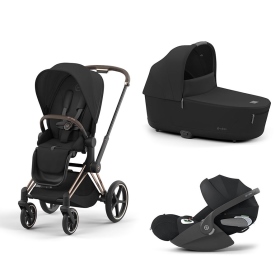 Passeggino Trio Cybex Trio Priam Sepia Black