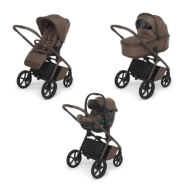 Passeggino Trio Foppapedretti Commander Trio Cinnamon Brown