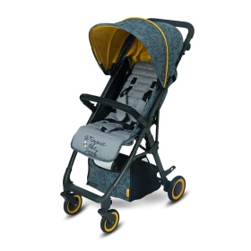 Passeggino Ultraleggero Giordani Manhattan 2.0 Winnie the Pooh Giallo e Grigio