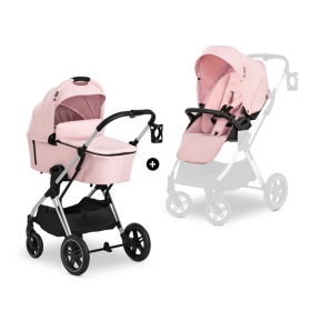 Passeggino Duo Hauck Vision X Set Melange Rose