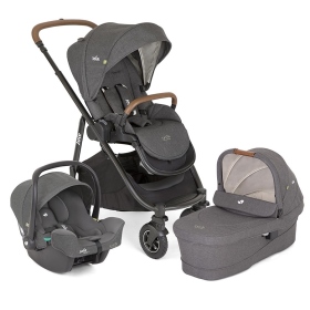 Passeggino Trio Joie Versatrax Trio Shell Gray - collezione Cycle