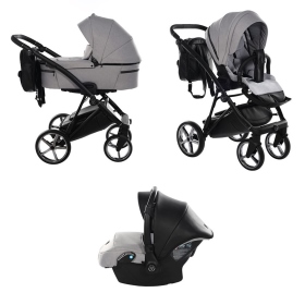 Passeggino Trio Junama Air Light Grey
