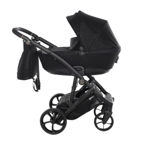 Passeggino Trio Junama Space Nubuk Black