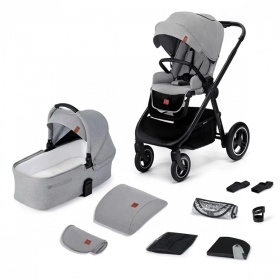 Passeggino Duo Kinderkraft Everyday 2 in 1 Grigio Chiaro