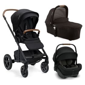 Passeggino Trio Nuna Mixx Next Trio con Arra Next Caviar