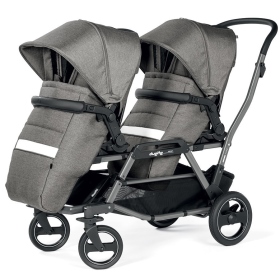 Passeggino Gemellare Peg Perego Duette Piroet City Grey