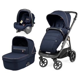 Passeggino Trio Peg Perego Veloce SLK Modular Special Edition Blue Shine