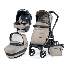 Passeggino Trio Peg Perego Book 51 S Elite Modular Luxe Beige