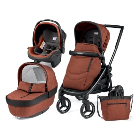 Passeggino Trio Peg Perego Team Elite Modular Terracotta