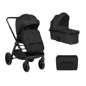 Passeggino Duo KikkaBoo Tiffany Black